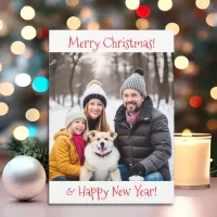 Merry Christmas | Personalized Photo Holiday