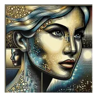 Abstract Ai Art | Women's Face