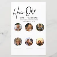 How Old Were Bride Groom Engagement Party Game 2