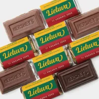Lithuania Independence Day National Flag Hershey's Miniatures