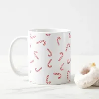Candy Cane Christmas Coffee Mug