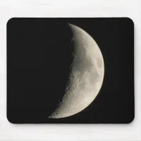 Close up of Moon Photography  Mouse Pad