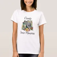 Photography Graphics and Quote | Vintage Camera T-Shirt