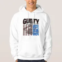 Vote Blue Not for the Felon Hoodie