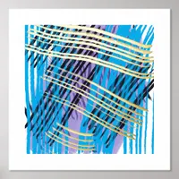 Modern Abstract   Foil Prints