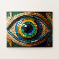 Beautiful Mosaic Eye Jigsaw Puzzle