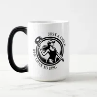 Personalized female Disc Golf  Magic Mug