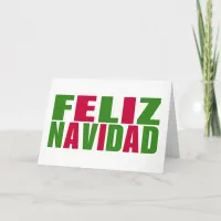 Feliz Navidad Holiday Card