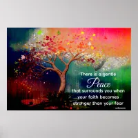 *~* Fantasy Tree AP81 Ethereal Glitter Quote Poster