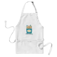 Got Chili Fries Silly Food Cartoon Adult Apron