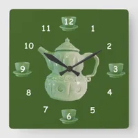 Clock - Tea Time