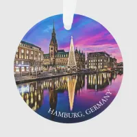 Hamburg, Germany Keepsake Souvenir Christmas Ornament