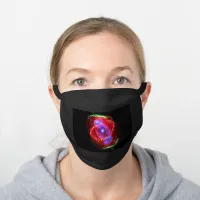 Cat's Eye Nebula NGC 6543 Optical Composite, ZGOA Black Cotton Face Mask