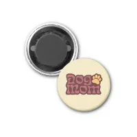 Dog Mom Logo Magnet