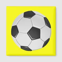 American Soccer or Association Football Ball Magnet