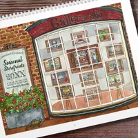 Watercolor Seasonal Storefronts