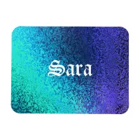 Personalize Name and Shades in Blue Premium Magnet
