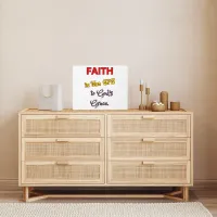 Faith is the GPS Plaque