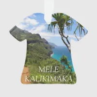 Mele Kalikimaka Merry Christmas Hawaii Keepsake Ornament