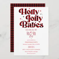 Friendsmas Girls Night Ladies Christmas Slumber Invitation