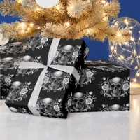 Elegant, Romantic Goth  Wrapping Paper