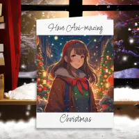 Ani-mazing Christmas | Winter Night Card