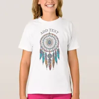 Personalized Blue Dreamcatcher Mystical T-Shirt