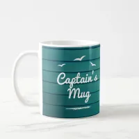 Nautical Captain's Coffee Mug