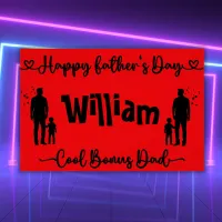 Cool Bonus Dad Happy Father's Day | Poster