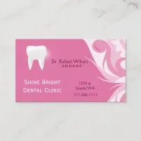 Dental businesscards with appointment card