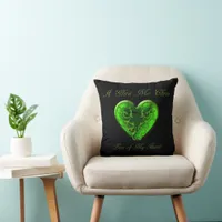 Love of My Heart Throw Pillow