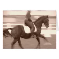 Sepia Abstract Dressage