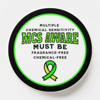 Multiple Chemical Sensitivity MCS Awareness  PopSocket