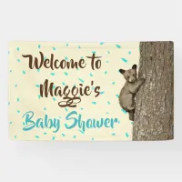 Little Cub Baby Bear Boy's Baby Shower Banner