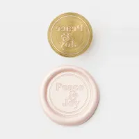 Peace & Joy Wax Seal Stamp