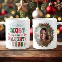 Most Likely to Be on the Naughty List  Coffee Mug