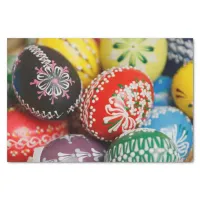 Hand-painted Easter Eggs Tissue Paper