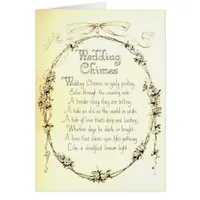 Vintage Wedding Poem