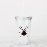 Gothic Spider Acrylic Tumbler