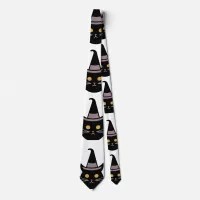 Halloween Cat Neck Tie