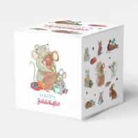 Christmas Mice Jolabokaflod Favor Boxes