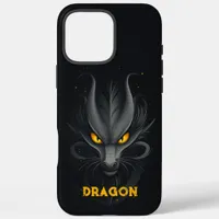 Angry Dragon Black iPhone 16 Pro Max Case