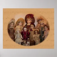 French Dolls and Friends Poster