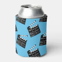 Film Studio Clapperboard Patterned Can Cooler