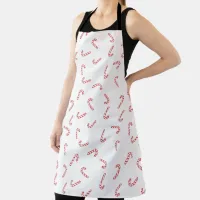 Candy Cane Christmas Apron