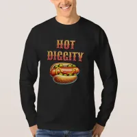 Hot Diggity | Retro Hot dog  T-Shirt