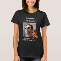 Remembering My Boyfriend| Lost to Covid Memorial  T-Shirt