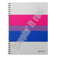 Bisexual Pride Notebook