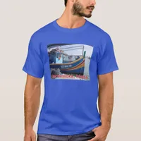 Marsaxlokk Fishing Boats Malta  T-Shirt