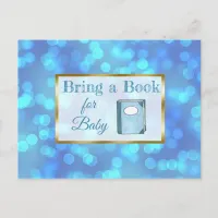 Bring a Book for Baby Baby Shower Card